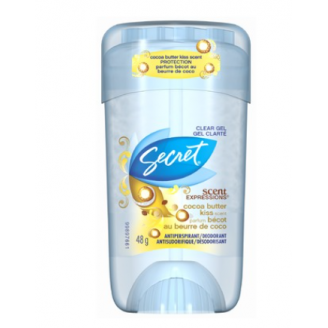 Secret Scent Expressions Clear Gel, Cocoa Butter - 45g